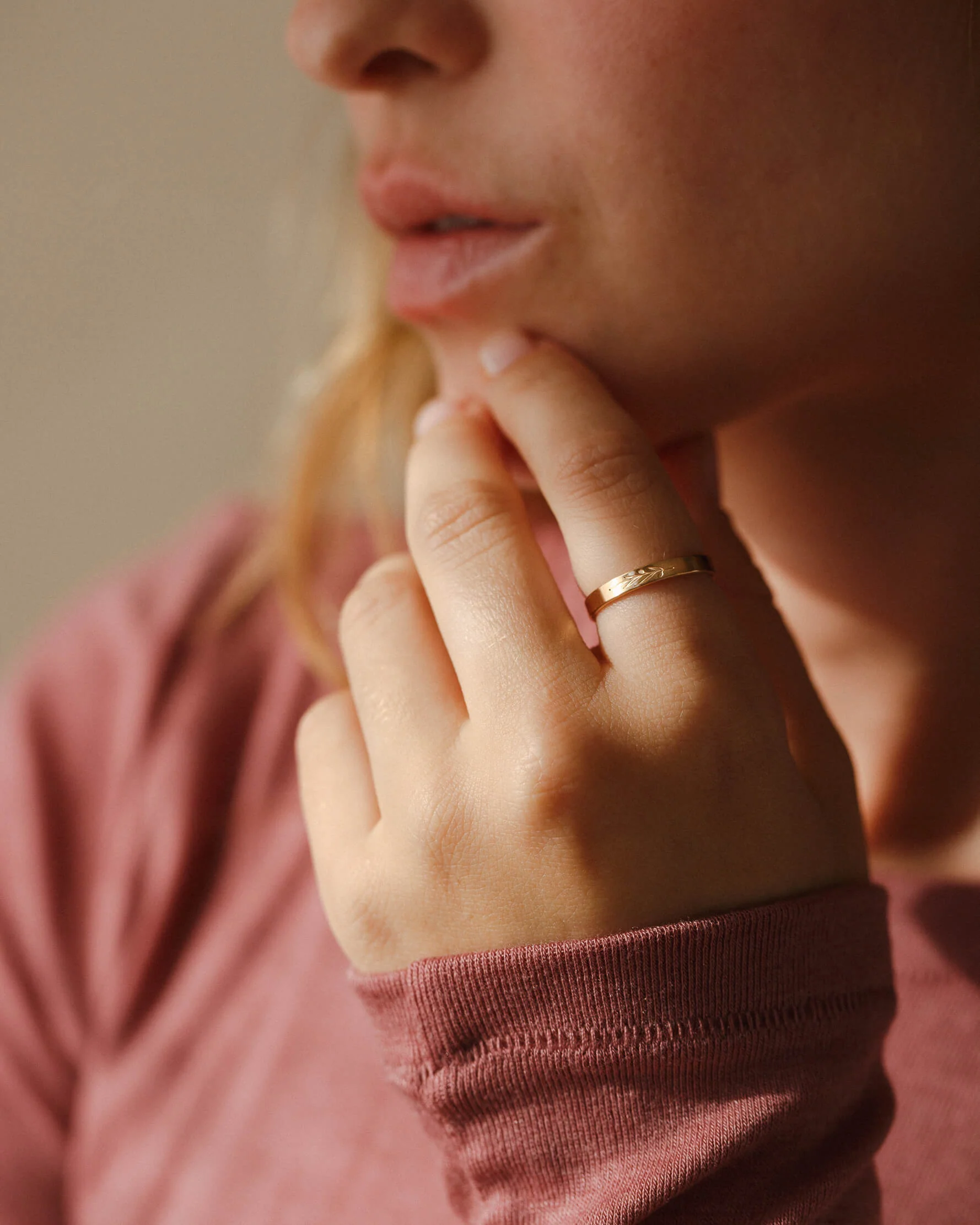 Personalized Olive Branch Band - Image 8