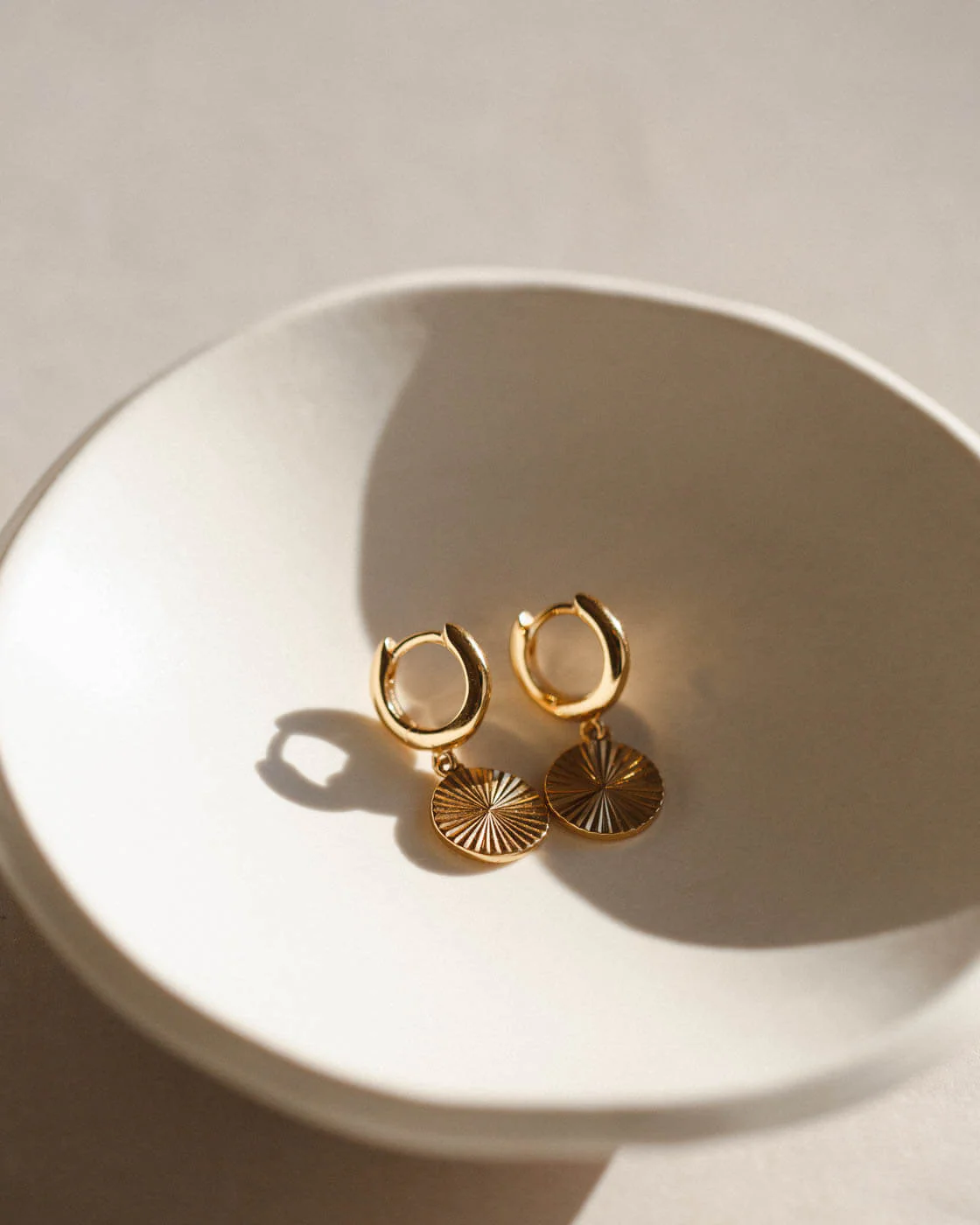 Radiant Charm Huggie Hoops - Image 6