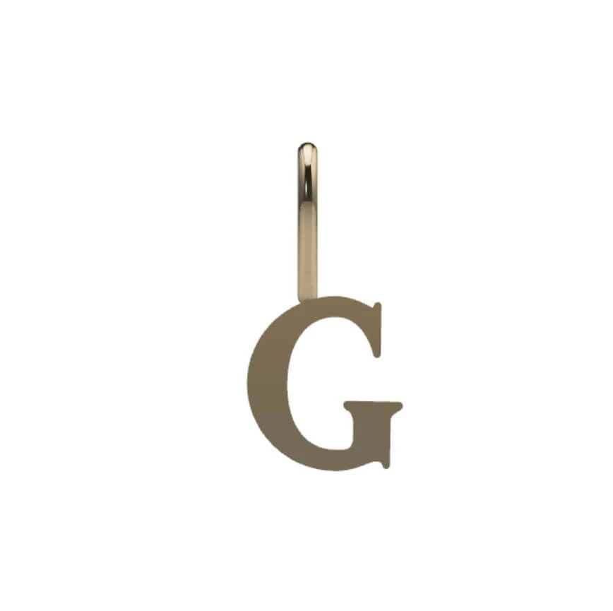 Serif Initial Pendant - Image 13
