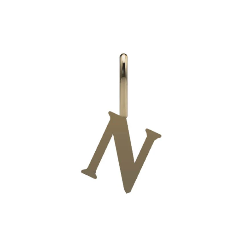 Serif Initial Pendant - Image 20