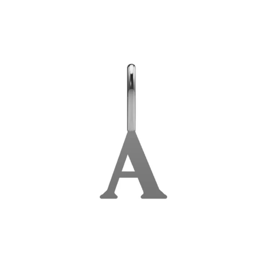 Serif Initial Pendant - Image 33