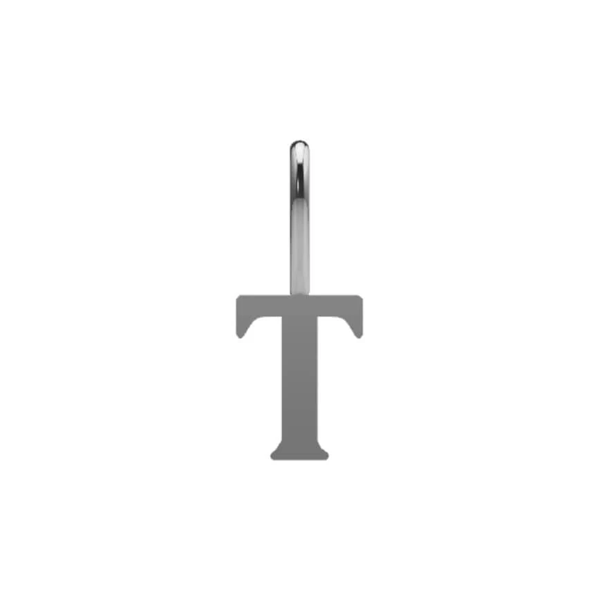 Serif Initial Pendant - Image 52