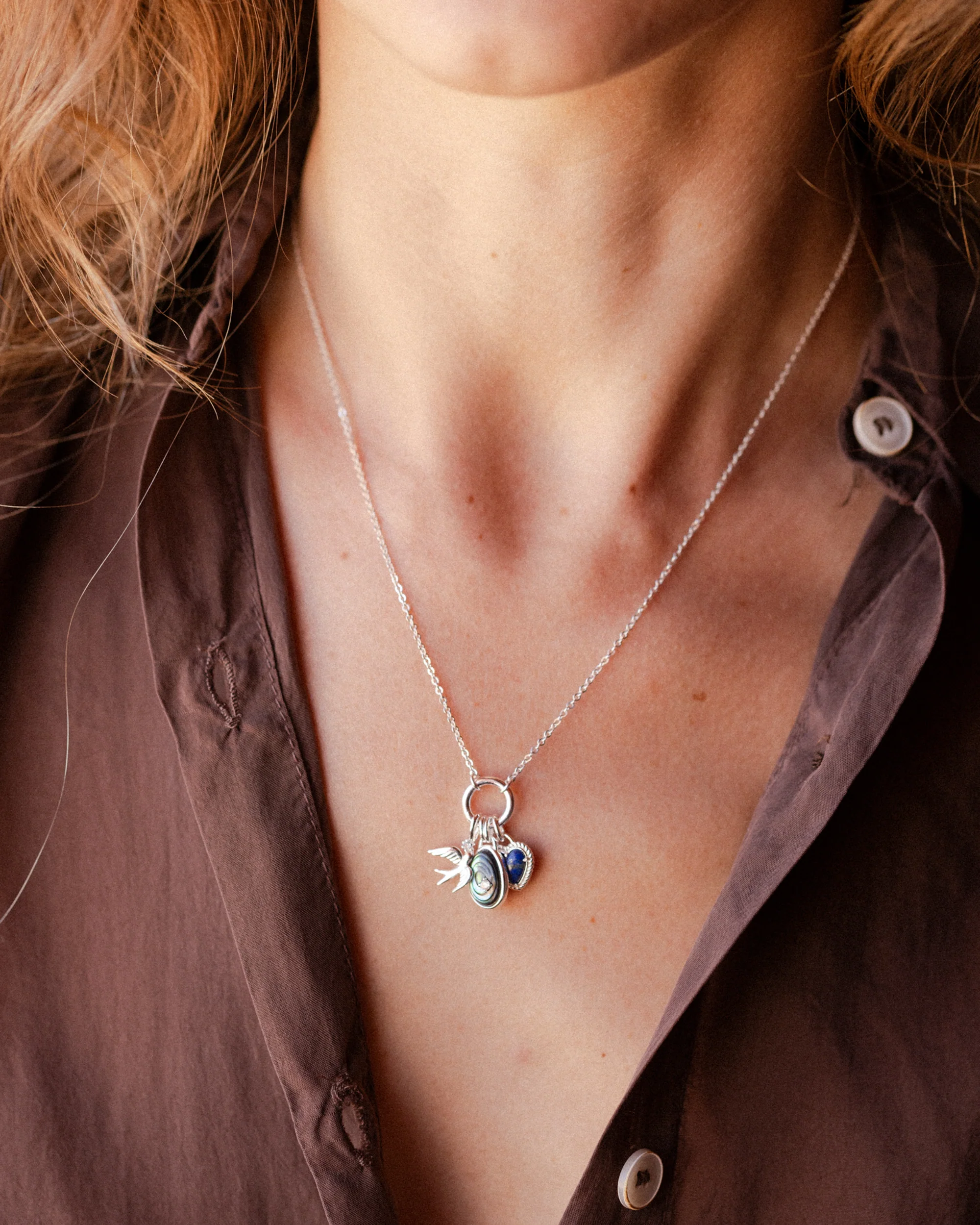 Silver Deliverer Charm Necklace - Image 3