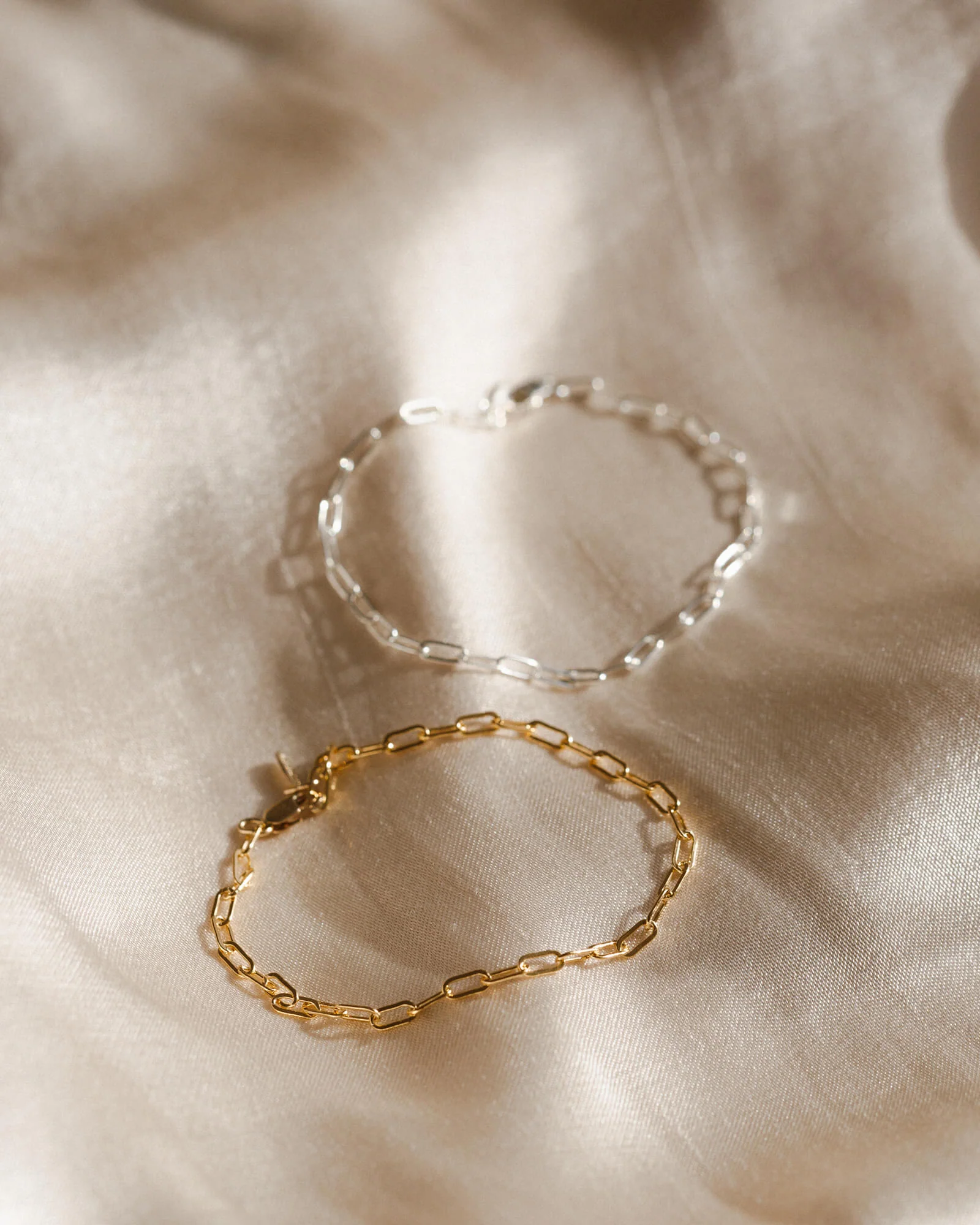 Small Paperclip Chain Bracelet - Image 6