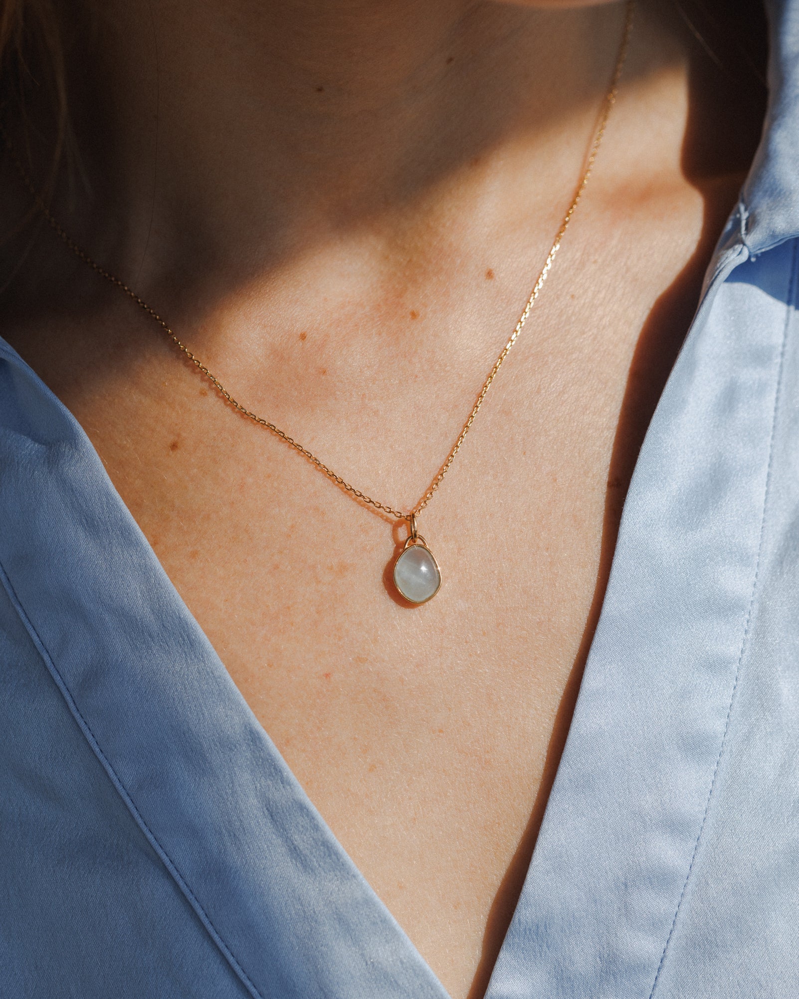 Solid Gold Mirage Necklace - Image 3