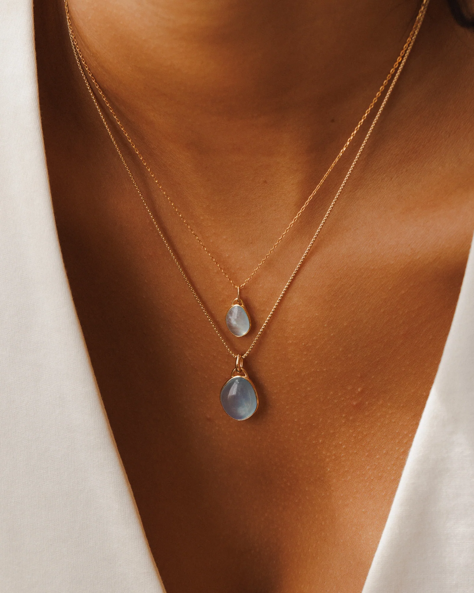 Solid Gold Mirage Necklace - Image 4