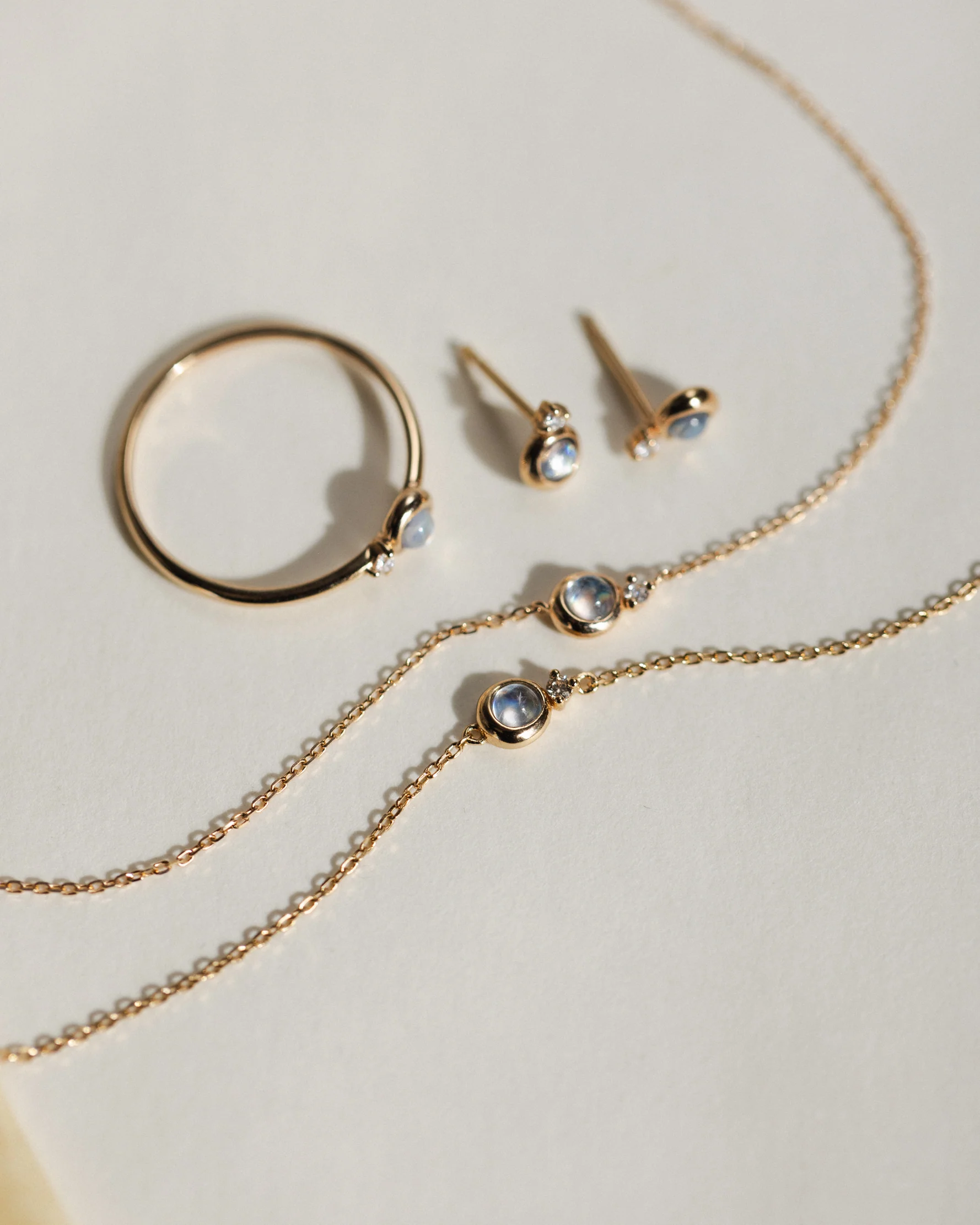 Solid Gold Moonstruck Bracelet - Image 5