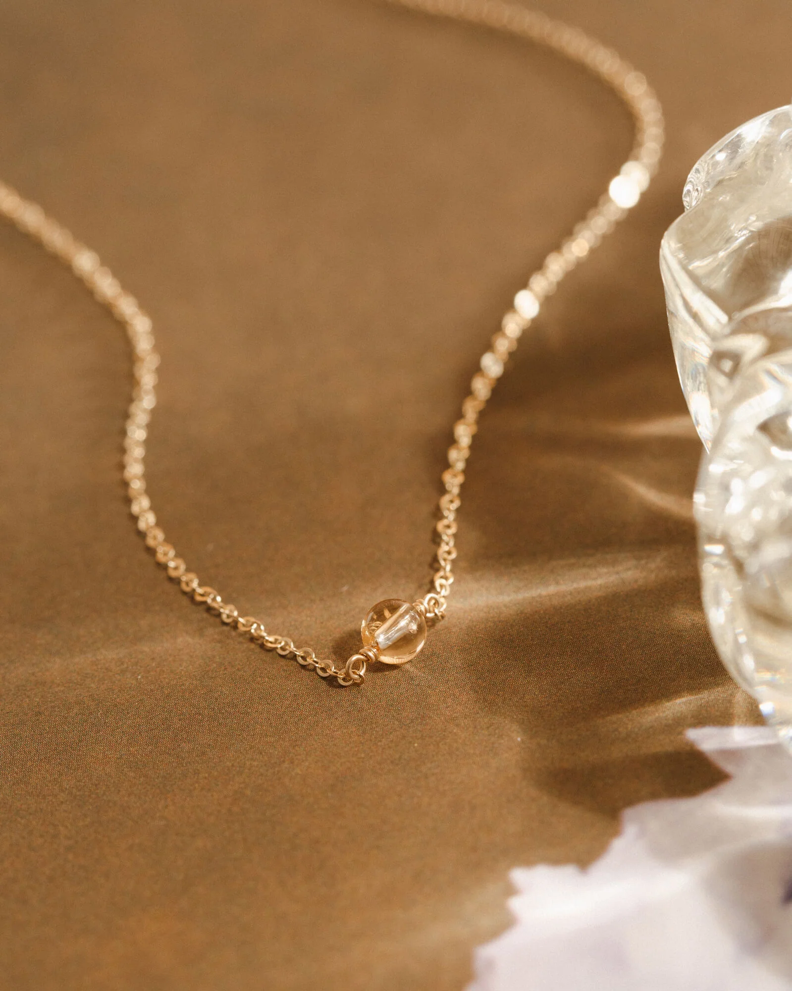 Solo Gemstone Necklace - Image 3