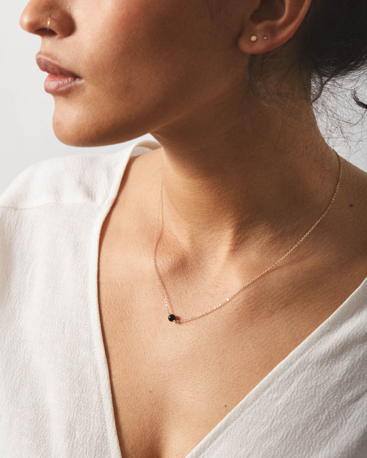 Solo Gemstone Necklace - Image 4