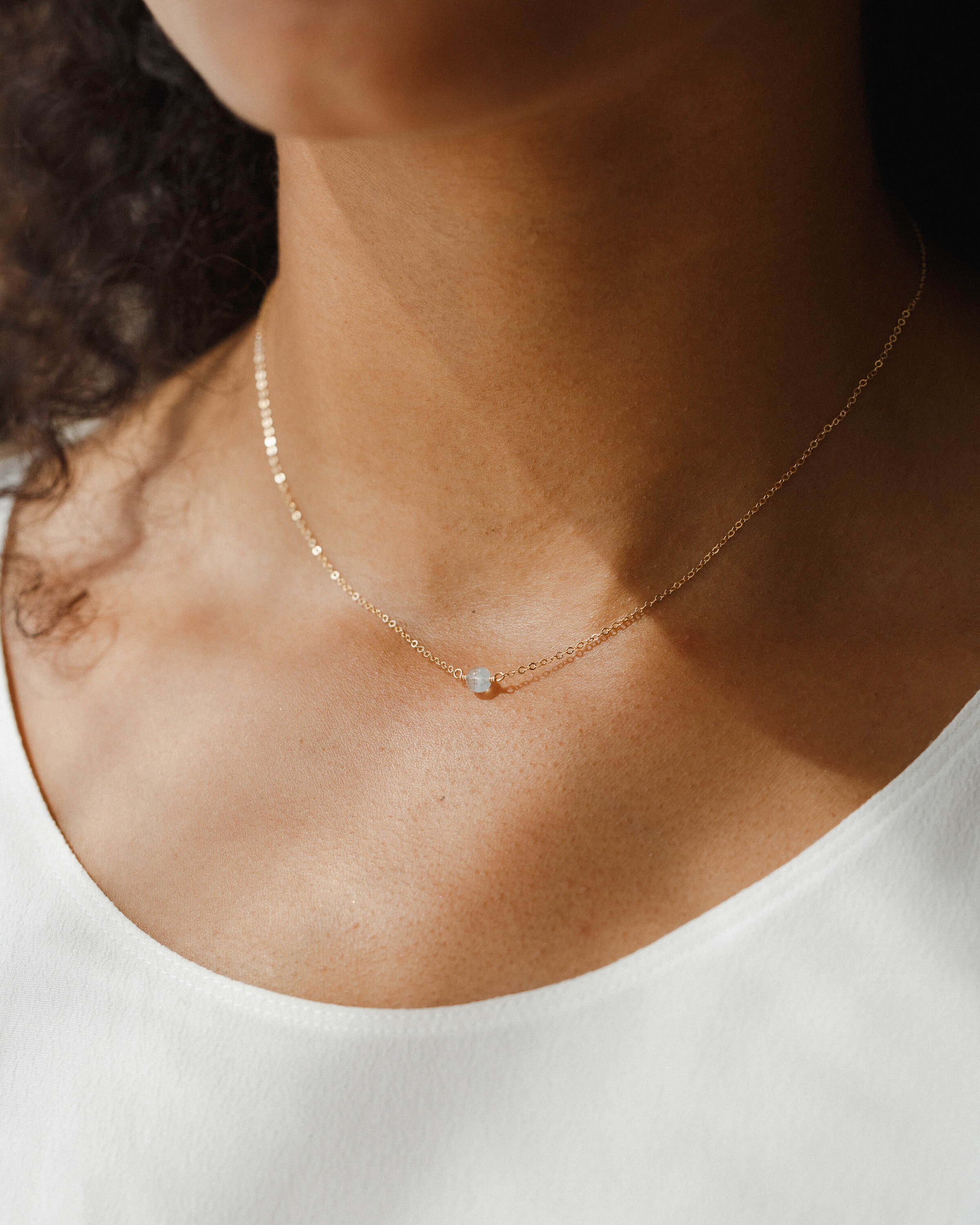 Solo Gemstone Necklace - Image 6