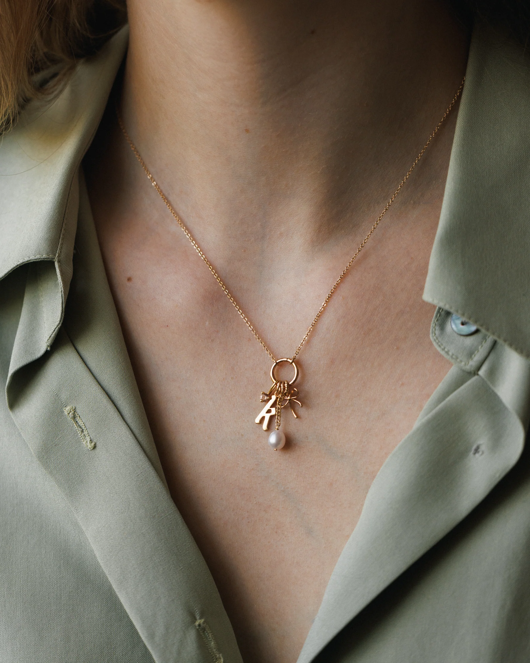 Suspended Pearl Charm - Image 3