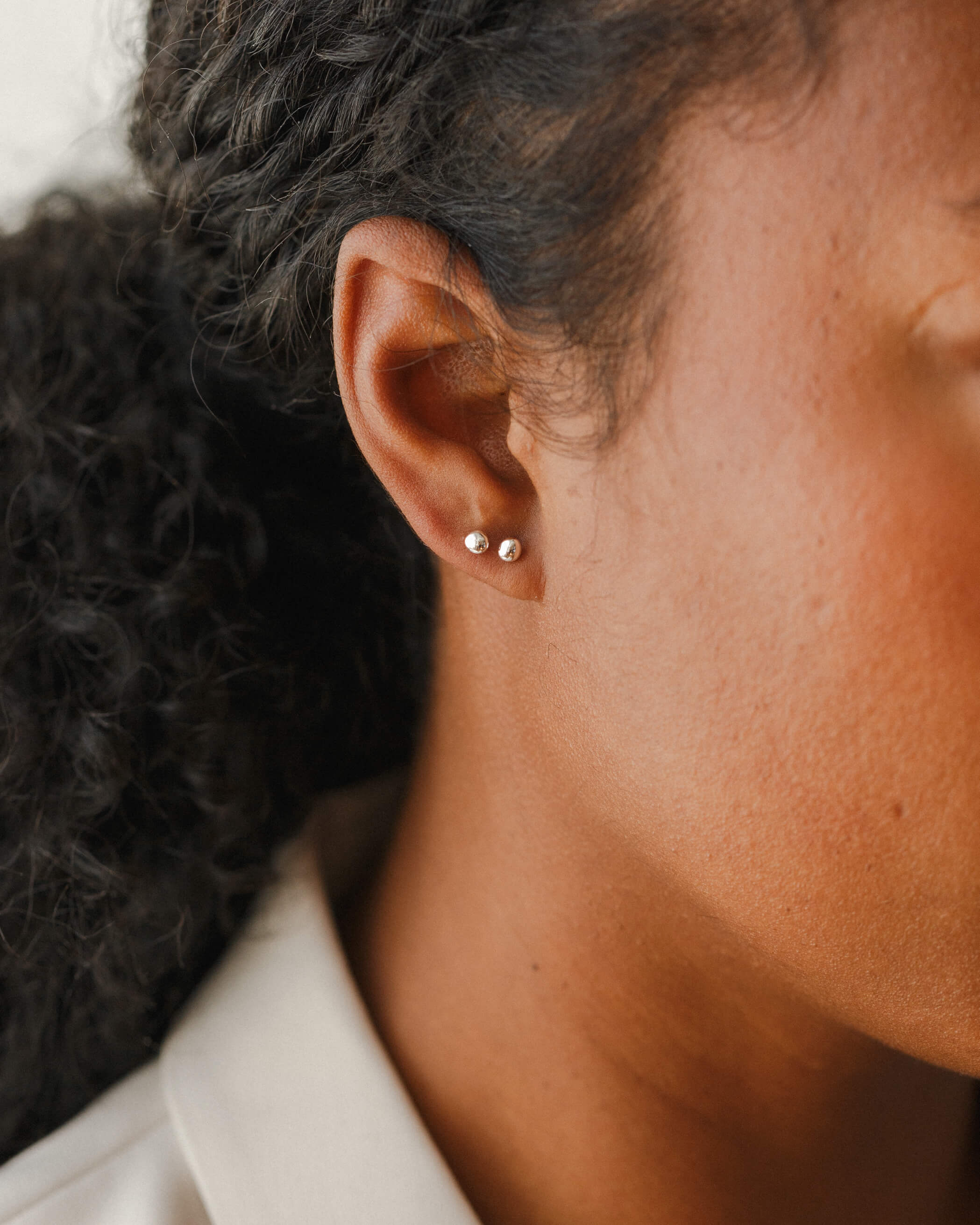 Tiny Pebble Studs - Image 11