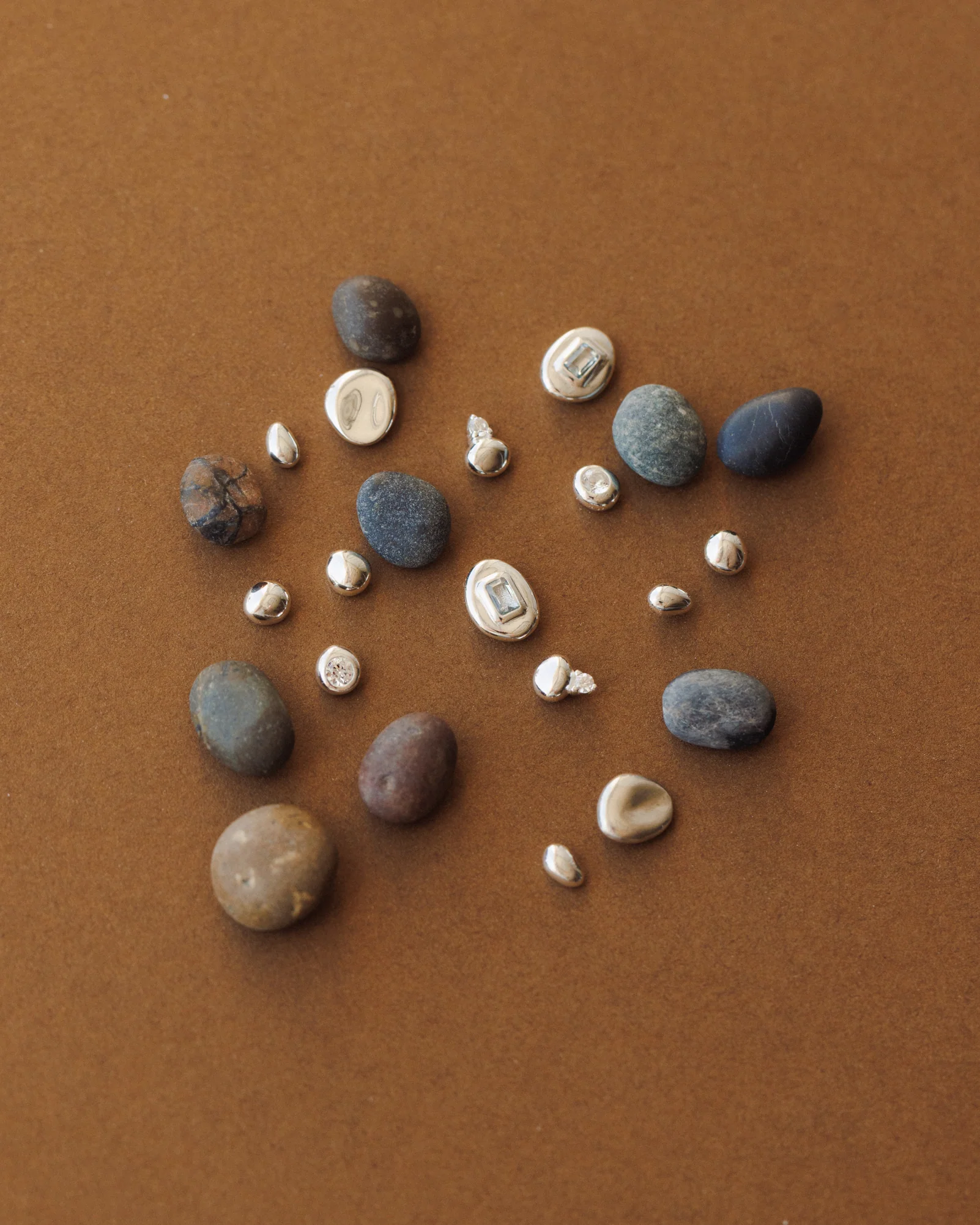 Tiny Pebble Studs - Image 9