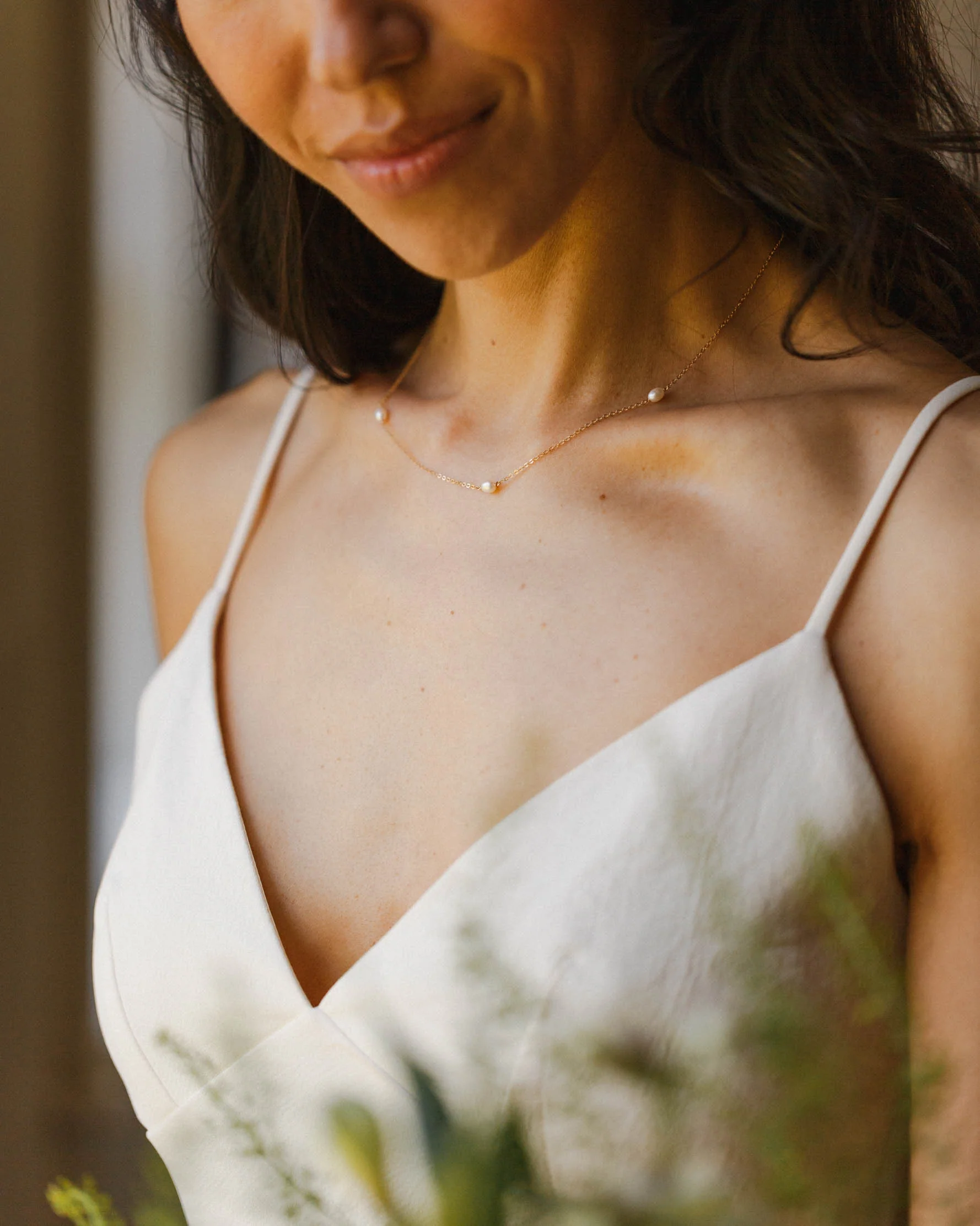 Trinity Pearl Necklace - Image 7