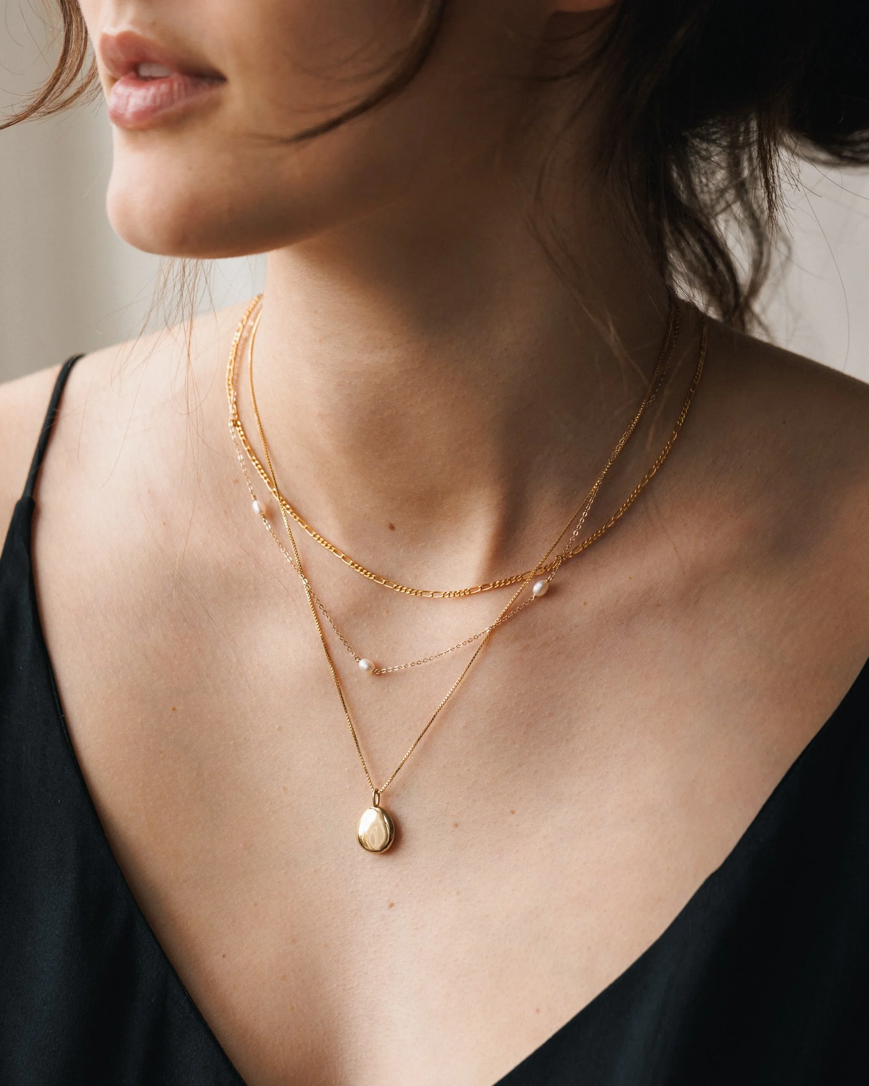 Trinity Pearl Necklace - Image 9