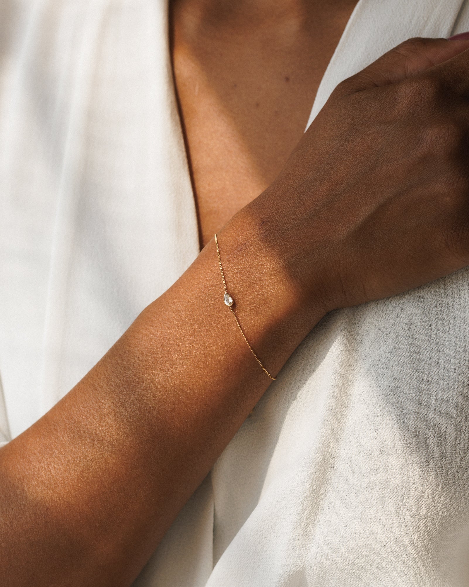 White Sapphire Zephyr Bracelet - Image 7