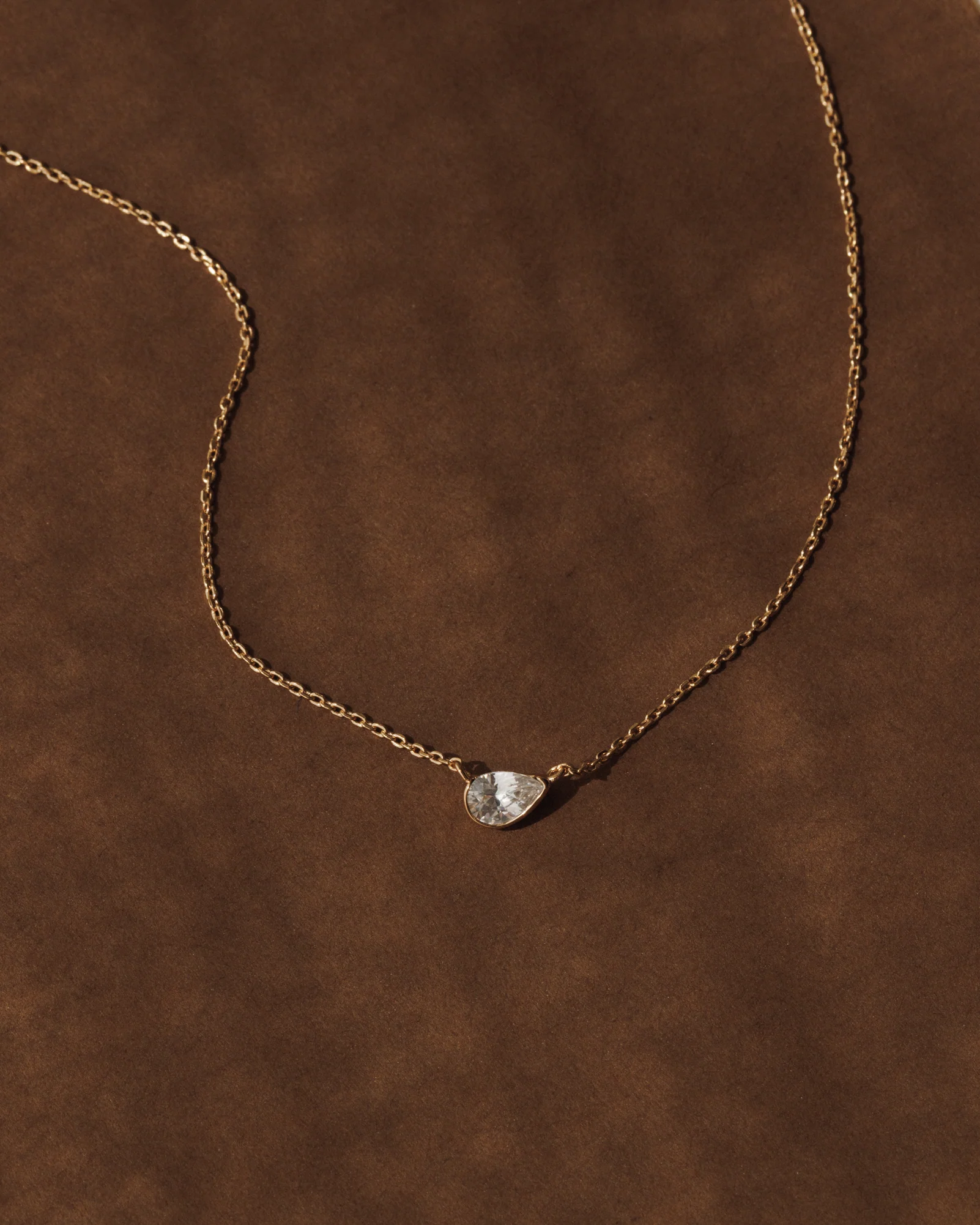 White Sapphire Zephyr Necklace - Image 4