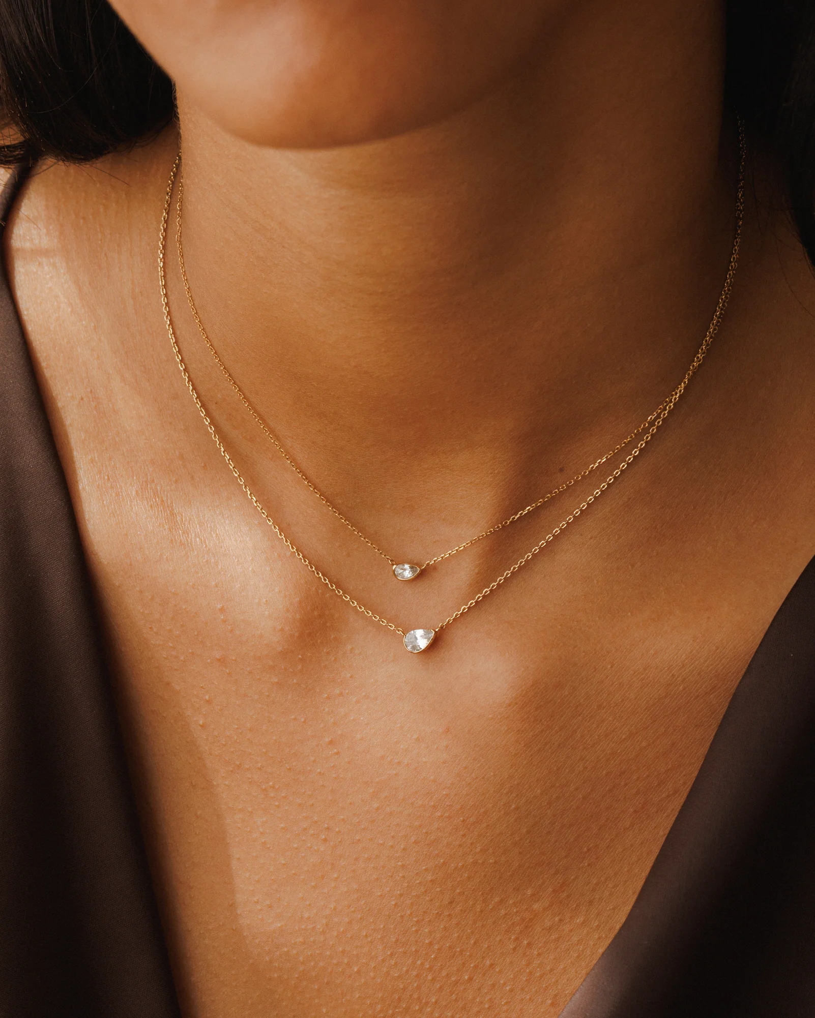 White Sapphire Zephyr Necklace - Image 7